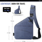 WANDER PLUS® Anti Theft Crossbody Travel Bag for Women Men, Multi-Pocket Crossbody Bag, Slim Sling Bag with Adjustable Strap