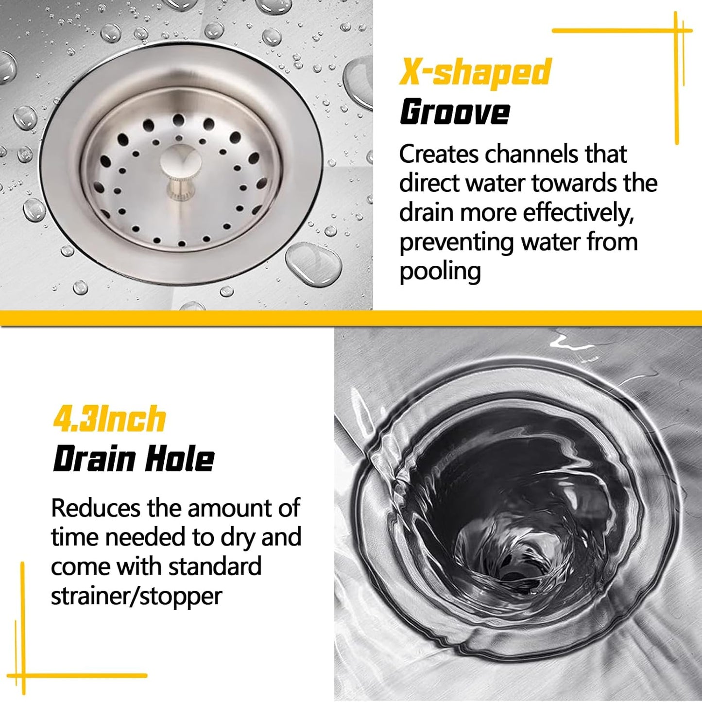 Small Kitchen Sink,18x18 In Bar Sink Stainless Steel Undermount Small Kitchen Sink Ideal Choice For Small Space Nice As Undermount Prep Sink,RV Kitchen Sink With Bottom Grid,Silicon Mat And Drain Set