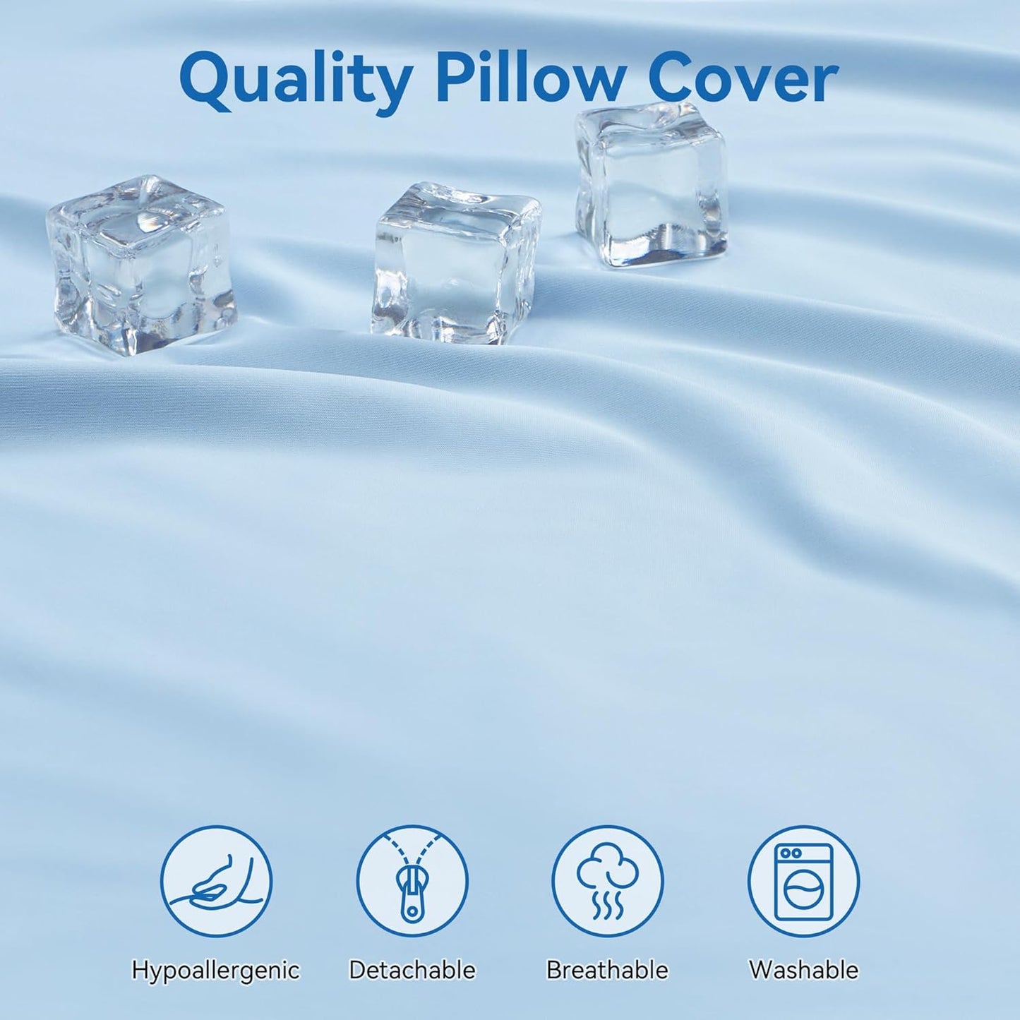 AM AEROMAX 32" King Size Contour Memory Foam Pillow, Cervical Pillow for Neck Pain Relief, Neck Orthopedic Sleeping Pillows for Side, Back and Stomach Sleepers