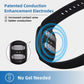 EmeTerm Fashion Anti-Nausea Wristband Relieve Morning Motion Travel Sickness Rechargeable Drug Free Bands Without Side Effects - Extra 2pack Conductive Gel (Jet Black - Extra 2pack Conductive Gel)