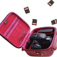 Hard Camera Case Bag Compatible with Canon EOS Rebel T7/T100/T6/R50/R6 or Kodak Pixpro AZ405/AZ425/AZ255/AZ401/AZ252/AZ528 DSLR Camera,for Canon Sony Kodak Panasonic Nikon Mirrorless Camera,Red