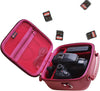 Hard Camera Case Bag Compatible with Canon EOS Rebel T7/T100/T6/R50/R6 or Kodak Pixpro AZ405/AZ425/AZ255/AZ401/AZ252/AZ528 DSLR Camera,for Canon Sony Kodak Panasonic Nikon Mirrorless Camera,Red