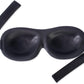 Bucky Ultralight Travel & Sleep Chevron Eye Mask, Black, One Size