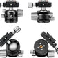 Leofoto Professional Camera Tripod, 50" Compact Carbon Fiber Tripod for DSLR Video Camcorder, 4 Leg Sections, 360° Ball Head, Max Load 8KG/18Lb (LS-254CX+LH-36)