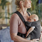BabyBjörn Baby Carrier Mini, Charcoal Gray, 3D Jersey | Infant Carrier (7-25 lbs), Ergonomic, Easy-to-Use
