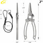 danco Titanium Side Cutter Fishing Pliers with Sheath, Fishing Line, Saltwater Safe, Fresh/Saltwater Fishing