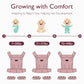 Momcozy Baby Carrier - Ergonomic, Cozy and Lightweight Carrier for 3-24 Months, Effortless to Put On, Ideal for Hands-Free Parenting, Enhanced Lumbar Support, Purehug for Infant to Toddler, Grey