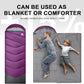 Sleeping Bags for Adults Cold Weather,Portable, Waterproof,Lightweight Sleeping Bag for Tall Girls Boys with Compression Sack for Warm Camping, Hiking, Outdoor & Indoor