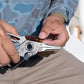 danco Titanium Dual Cutter 7" Fishing Plier, Fishing Line and Wire Cutter, Saltwater Safe, Fresh/Saltwater Fishing, Sheath and Lanyard Included