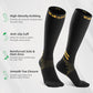Compression Socks for Women Men 3 Pairs, Compression Stockings, Fragrance Flight Socks for Travelling Sitting