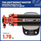Fotopro Carbon Fiber Tripod 1.7lbs Ultralight 62 Inch Portable Compact Travel Tripod for Camera DSLR Load up to 22lbs X-Aircross 3 Lite Orange