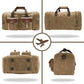 Wildroad Waxed Canvas Duffle Bag - 60L Waterproof Weekender Overnight Travel Bag - Roamly
