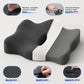 Seat Cushions for Office Chairs - Pressure Relief Seat Cushion - Car Seat Cushions for Pressure Relief, Tailbone Pain, Sciatica & Back Pain Relief for Office Chairs (Jet Black)