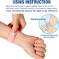 Motion Sickness Bands Anti Nausea Wristband for Adult and Kids Morning Sickness Relief for Pregnant Women Acupressure Nausea Relief for Car, Sea, Air Sickness - 2 Pairs Blue, Pink