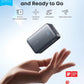 Anker Nano Power Bank, 10,000mAh Portable Charger with 2.3 ft InstaCord Retractable Cable, 45W Max Compact Battery Pack, Smart Display, for iPhone 16/17 Series, iPad, Galaxy, Pixel, and More