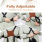 Binocular Harness Strap, Adjustable X-Shaped for Hunting, Hiking & Birding, Bino Harness Fits for Carrying Binocular, Cameras, and More