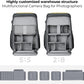 K&F CONCEPT Professional Camera bags for photographers 25L Large Capacity Camera Case Waterproof Photography Camera Backpack for Dslr Cameras
