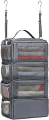 Suitcase Organizer Travel Bags Organizer for Luggage Compression Hanging Packing Cubes for Travel Carry on Closet (Bag Only)