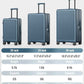 Joyway Luggage Sets 3 Piece with Spinner Wheels, Carry On Luggage 20In with ABS+PC Hardshell, Lightweight Suitcase Set with TSA Lock and Pressure-resistant Frame, 20/24/28 Inch, Blue