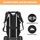 MOSISO Camera Backpack, DSLR/SLR/Mirrorless Photography Camera Bag Waterproof Artistic Geometric Hardshell Case with Tripod Holder&15-16 inch Laptop Compartment for Canon/Nikon/Sony, Black