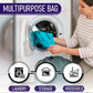Laundry Bag with Locking Closure Drawstring – Extra Large Heavy Duty 100% Nylon, Large & Foldable Clothes Sack – Lightweight Dirty Laundry Organizer for Travel, Dorm, Gym – L 40" x H 50" (GREEN)