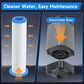 Portable Shower for Camping with Heater, Portable Camping Shower Pump with 6000mAh Battery, 1500W Water Heater, 5.3Gal Foldable Bucket, Digital Display Outdoor Shower for Camping, Beach, RV