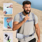 ECOHUB Hydration Backpack for Men Women, 20L Lightweight Hiking Daypack Cycling Backpack with 2L Water Bladder, Insulated Hydration Pack with Waist Pack