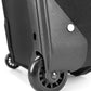 U.S. Traveler Lightweight Rolling 20" Carry On Luggage Softside Suitcase, Black, 2 Wheel Single