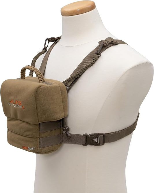 ALPS OutdoorZ Shield Bino Harness, Protective Binocular Chest Pack for Hunting