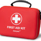 First Aid Kit 340 Piece, Premium Waterproof Hard Shell Medical Kit for Car, Home, Office, Travel, Camping, Sports, Outdoor, School - Emergency First Aid Supplies and Survival Kit
