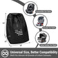 Car Seat Travel Bag Backpack for Air Travel Universal Infant Carseat Gate Check Bag Cover for Airplane, Foldable with Pouch, Gray