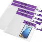 HEETA 5-Pack Clear Waterproof Dry Bag, Water Tight Cases Pouch Dry Bags for Camera Mobile Phone Maps, Kayaking Boating Document Holder