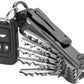 Key Organizer for Men/Women Compact Key Holder Minimalist Key Case Metal Key Chain Key Holder for Keychain Secures 2-6 Keys