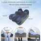 Seat Cushion, X-Large Memory Foam Office Chair Cushion, for Pressure Relief Sciatica & Pain Relief for Long Sitting Hours on Office/Home Chair, Car (Blue)