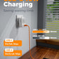 UK Adapters for Travel 2 Pack, TESSAN Type G US to UK Plug Adapter with 4 Outlets 3 USB Charger(1 USB C Port), Power Adaptor for USA to Ireland Scotland Dubai Hong Kong England British Kenya London