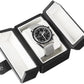 Single Travel Watch Case - Vintage Inspired - Exterior, Soft Microfiber Lining, Fits Up to 42mm Watches - Vegan Leather - Reliable Storage for Home or Travel