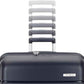 Samsonite Elevation Plus - Carry-On Hardside Luggage - Scratch Resistant Polypropylene Shell, RightHeight™ Adjustable Handle, Integrated AirTag Holder, TSA Lock, WetPak™ Compartment - Midnight Blue