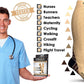 Physix Gear Compression Socks 20-30 mmHg - Men & Women - Running, Nurses, Shin Splints, Flight, Travel