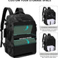 Hp hope Fishing Backpack with Rod Holders & Cooler, 40L Fishing Tackle Bag Fishing Tackle Storage Backpack Fishing Gear for Camping, Black Camo