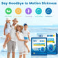 MQ 20ct Motion Sickness Patches, Light Color, Sea Sickness Patches Non Drowsy & Waterproof, Cruise Ship Travel Essentials, Fast Acting & Long Lasting 72H