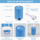 12 Pack Travel Vacuum Storage Bags with Portable Electric Pump, Vacuum Seal Space Saver Bags for Clothing, Vacuum Travel Bags for Luggage