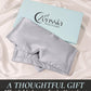 Zenssia Satin Sleep Mask for Women and Men, Lightweight Padded Eye Mask with Adjustable Strap, Comfort Blackout for Travel and Nap - Silver Grey