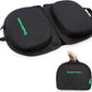 Small Travel Seat Cushion,Gel Memory Foam Seat Cushion,Supportive Butt Pillow,Portable and Foldable for Long Sitting Hours on Stadium Airplane Car Seat