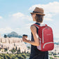 ZOMAKE Lightweight Packable Backpack 30L, Foldable Hiking Backpacks Water Resistant Compact Folding Daypack for Travel(Red)