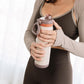 ZULU Powerfill Pro 24oz Stainless Steel Water Bottle with Quick Fill Lid, Triple Walled Vacuum Insulated Metal, Leak Proof Locking Lid, Sip and Chug, Reusable BPA Free, Driftwood - Roamly