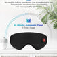 Silk Cordless Heated Eye Mask, Washable Heat Eye Compress for Dry Eye Electric Eye Heating Pad Warm Eye Mask for Eye Fatigue Stye Sinus Blepharitis MGD Gifts for Men Women