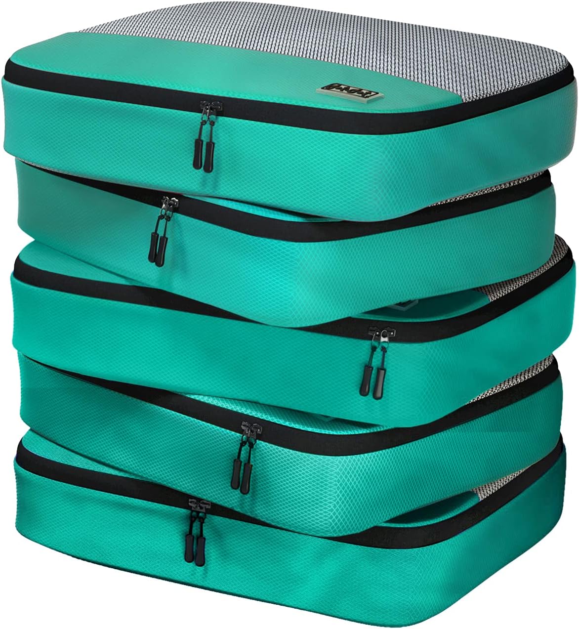 Large Packing Cubes for Suitcases - 5 Pcs set of Packing Cubes for Travel Carry on Suitcase Organizer Bags - Travel Cubes Organizer Bags for Luggage - Roamly