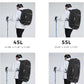Ubon Large Duffel Bag Weekender Bags with Shoe Compartments 4-Way Sports Gym Backpack with Padded Straps Camping Traveling Duffle Bag - Roamly