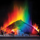 Merlin's Mystical Fire Color Changing Packets- Pack of 6, 0.882 oz Each- Long Lasting Enchanted Multi-Color Magical Flames- Flame Color Changer for Fire Pits & Outdoor Fireplaces- Campfire Accessories