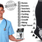Physix Gear Compression Socks 20-30 mmHg - Men & Women - Running, Nurses, Shin Splints, Flight, Travel